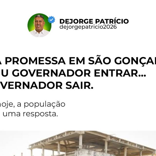 Capa da publicação: São Gonçalo já ouviu essa promessa muitas vezes